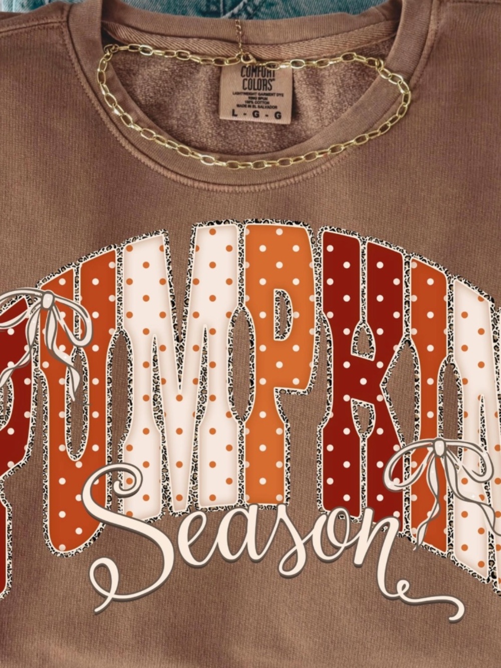 Comfort Colors Pumpkin Season Tee